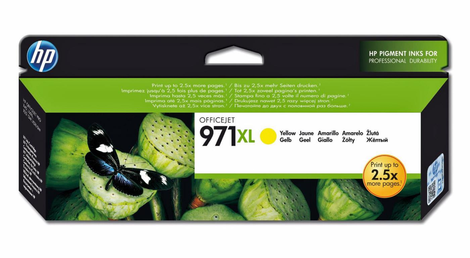 HP 971XL CN628AE yellow 6600str.