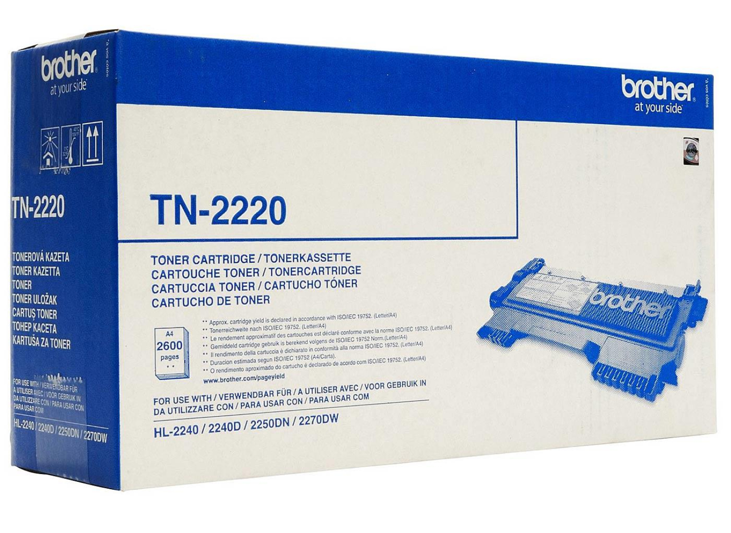Brother TN2220 black 2600str. (TN-2220)
