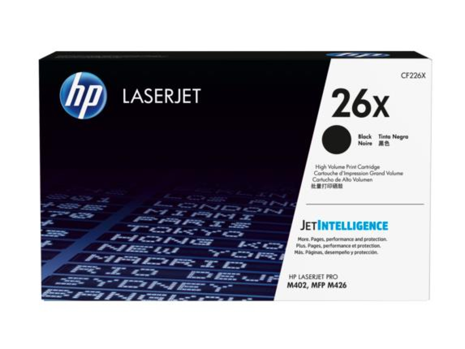 HP 26X black 9000str.