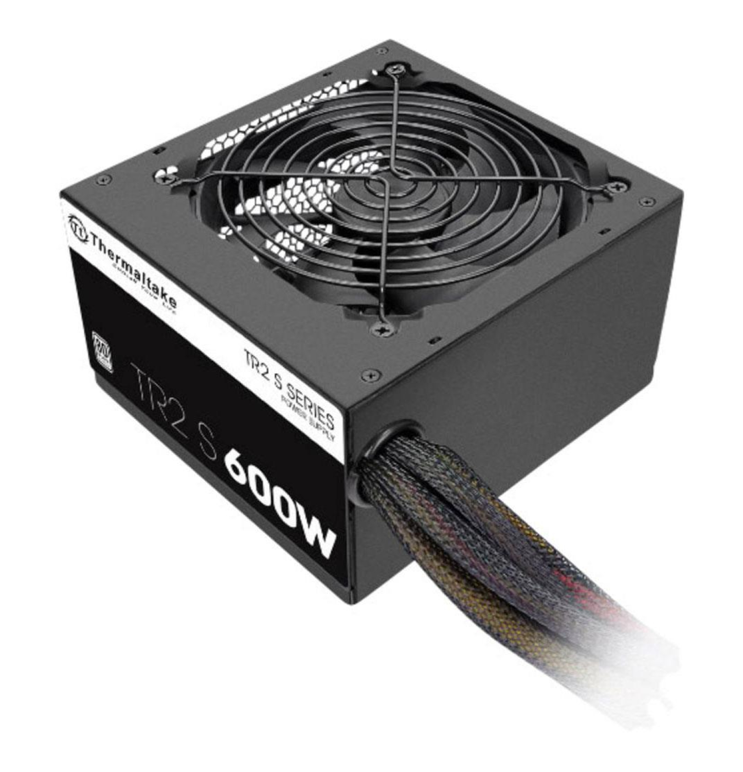 Thermaltake Zasilacz TR2 S Black 600W (80+ 230V EU, 2xPEG, 120mm, Single Rail)