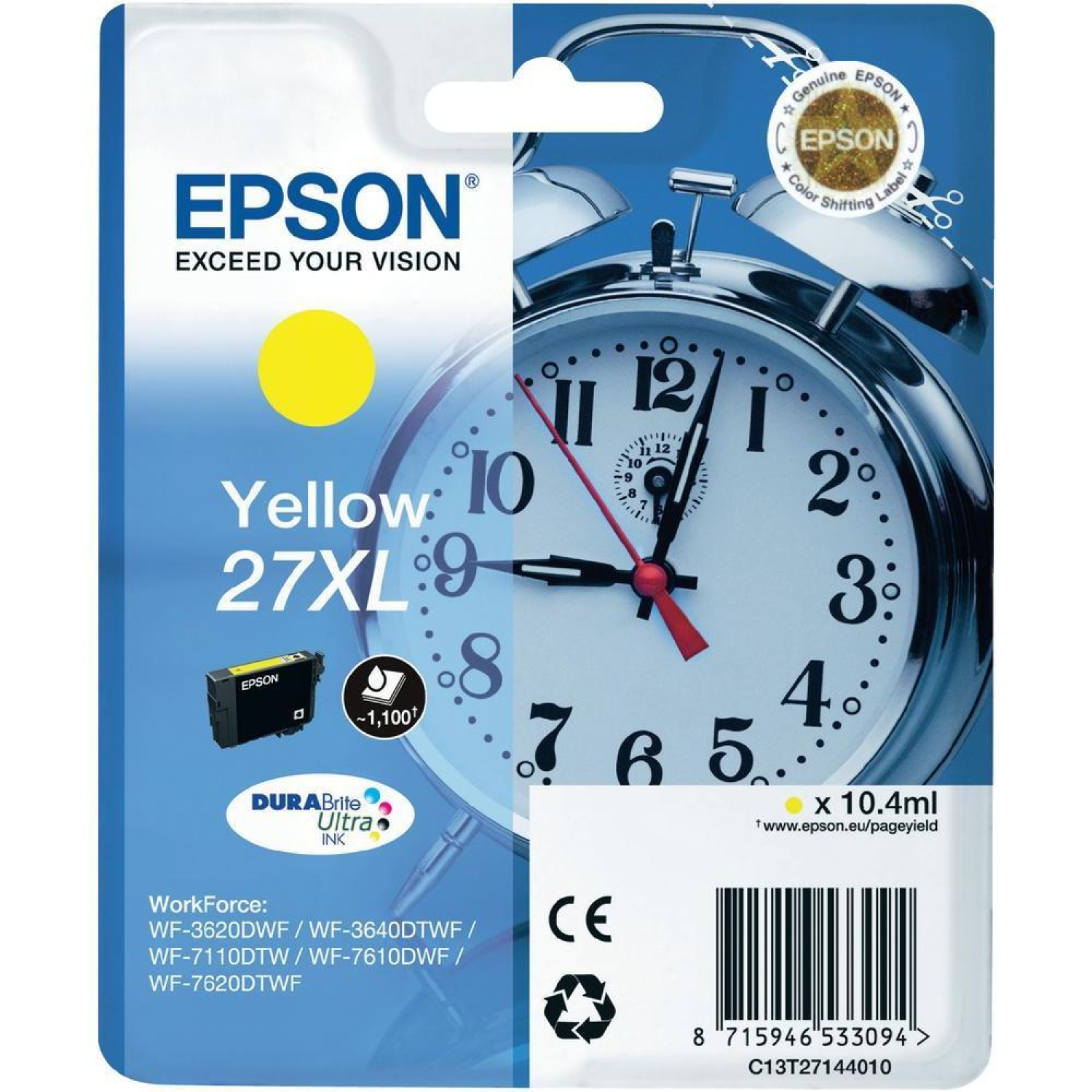 Epson T2714 yellow 27XL 1100str.