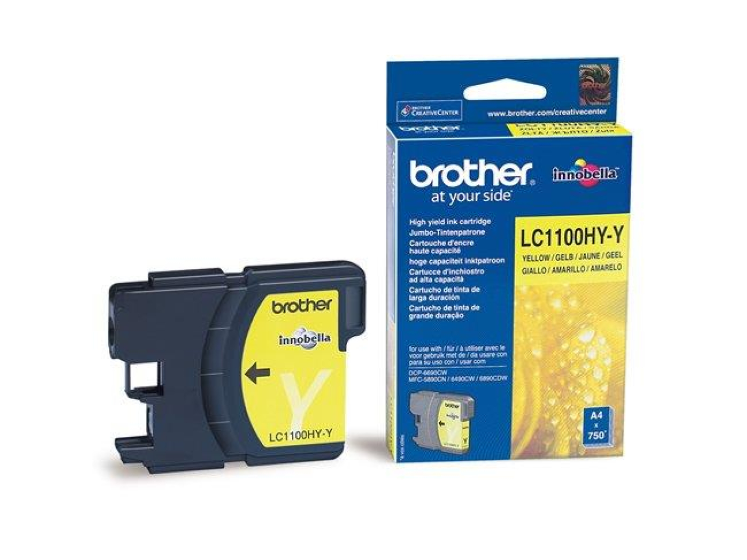 Brother LC1100HYY yellow 750str.