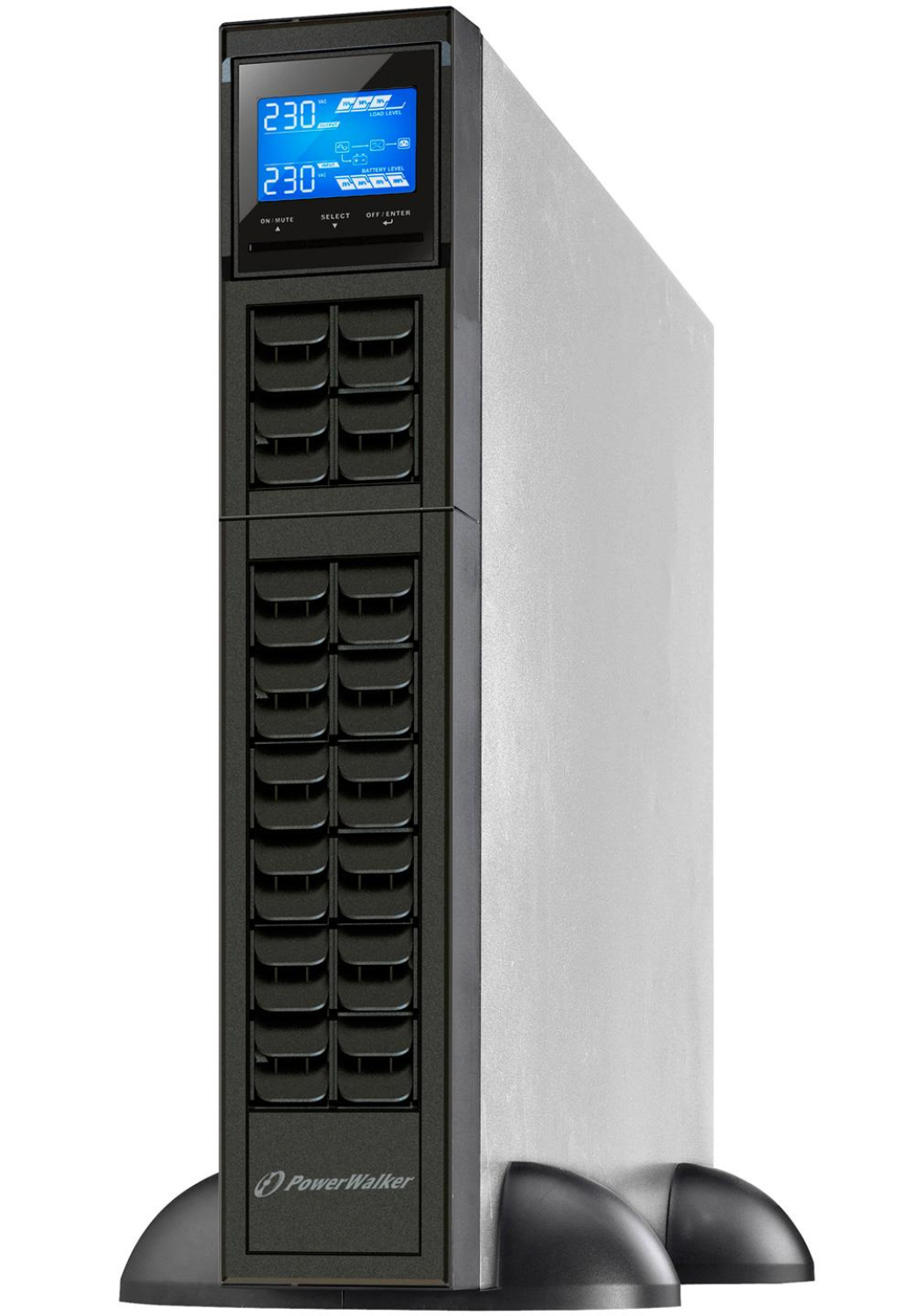 PowerWalker UPS ON-LINE 1000VA 3X IEC OUT, USB/RS-232, LCD, RACK19''/TOWER