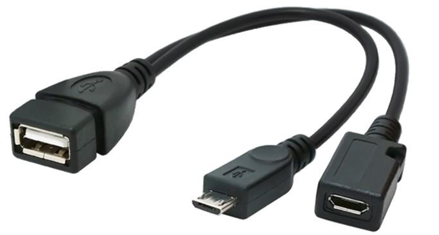 Gembird Kabel USB 2.0 - micro USB 15cm OTG