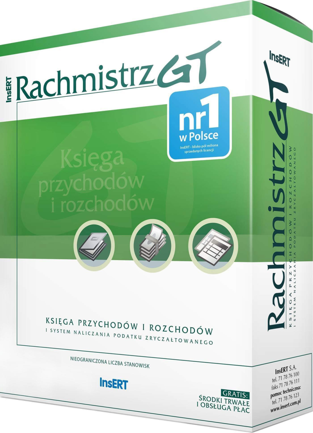 InsERT Rachmistrz GT (księgowość i finanse)