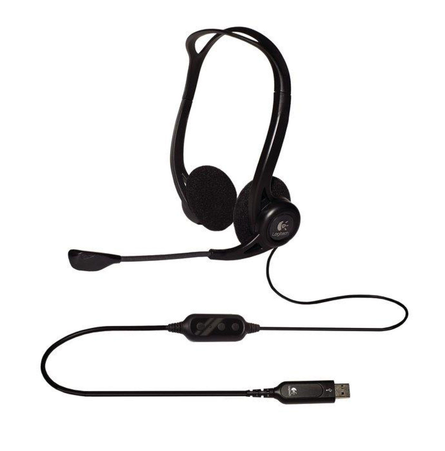 Logitech PC Headset 960 USB z mikrofonem OEM