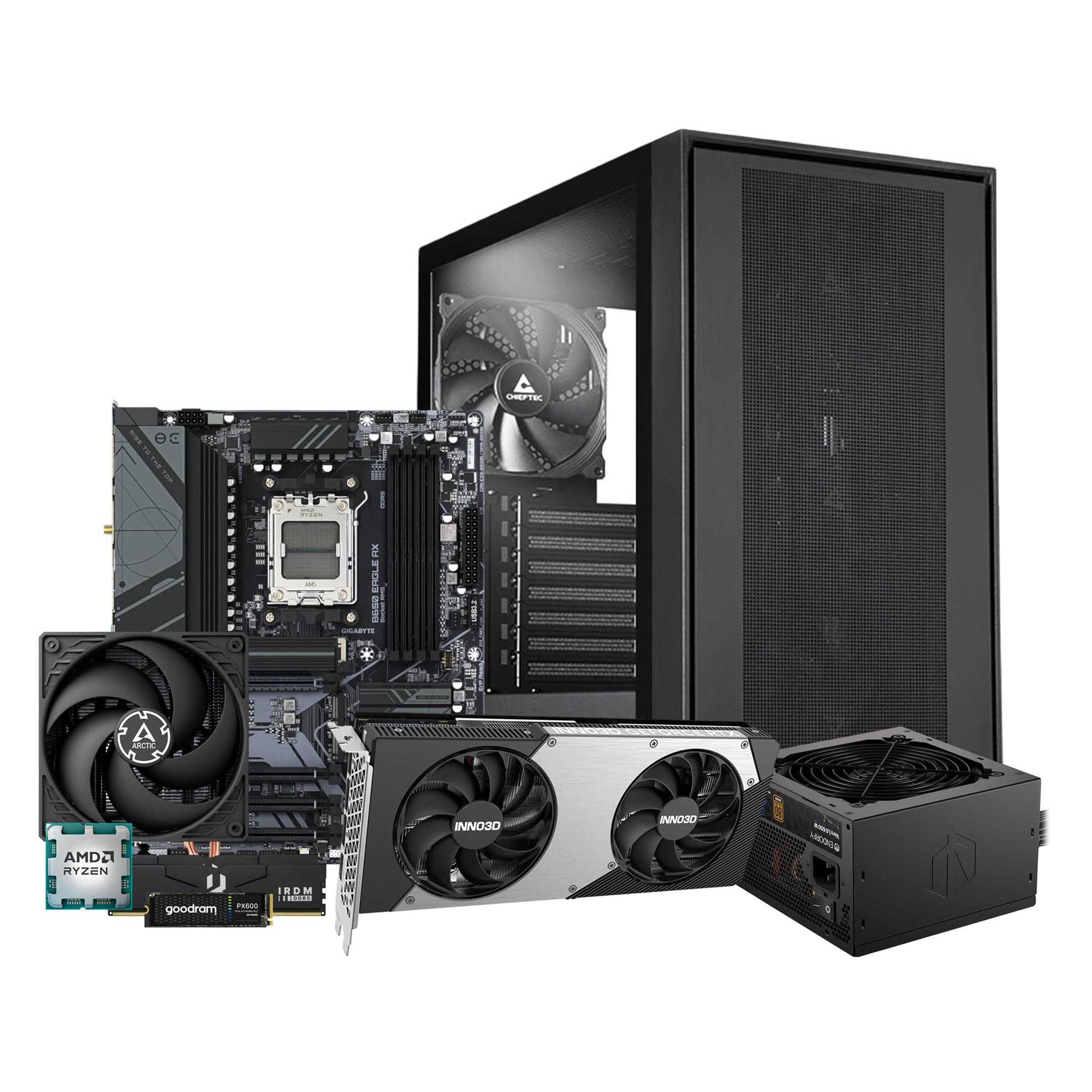 Komputer x-kom Ryzen 5 7500F/32GB/1TB/RTX 5070 12GB