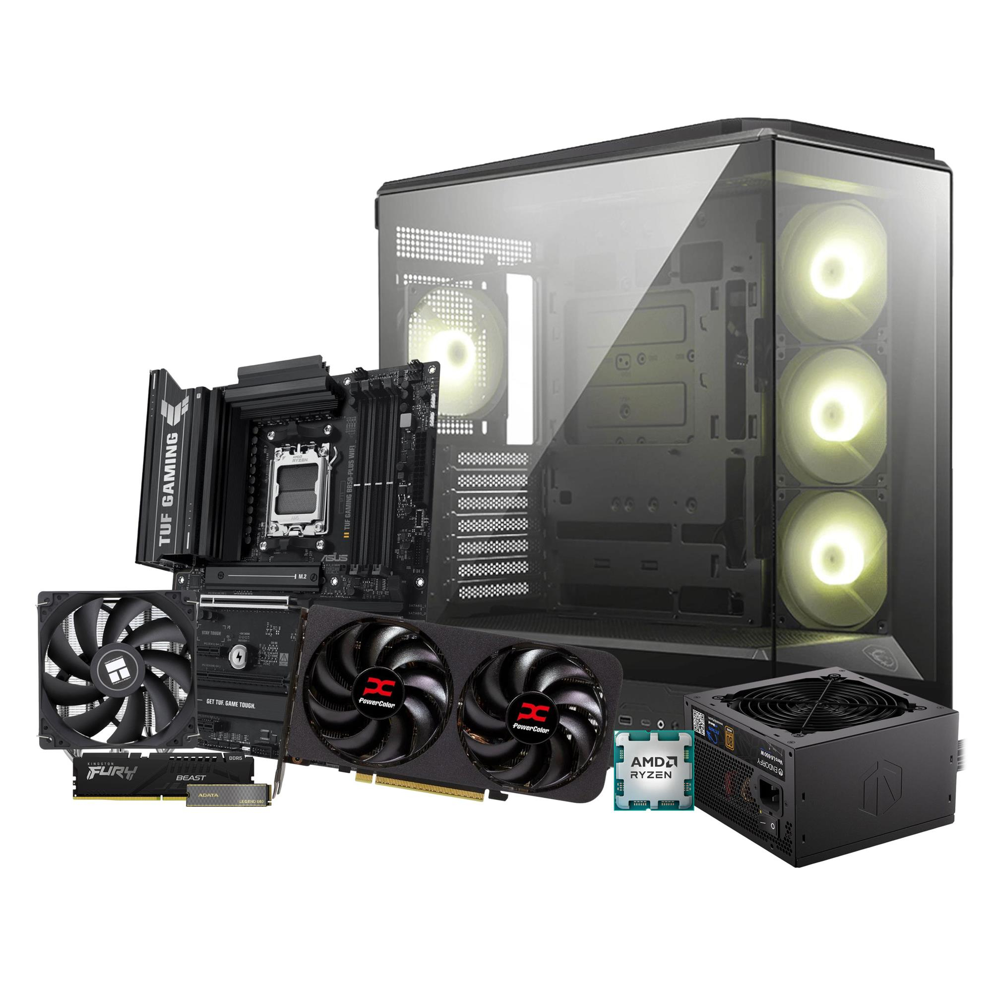 Komputer x-kom Ryzen 5 7500F/16GB/1TB/RX 9060 XT 16GB
