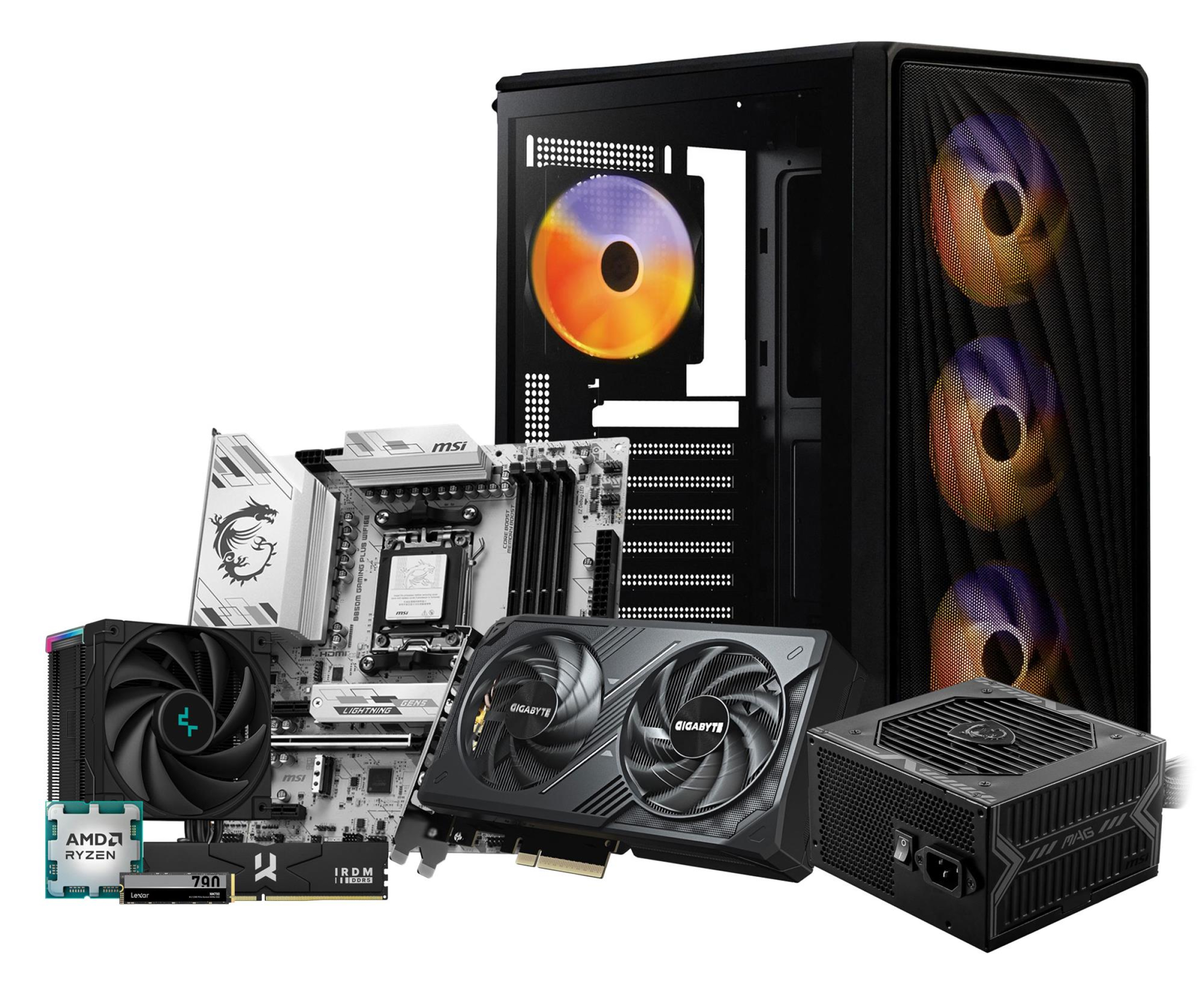 Komputer x-kom Ryzen 5 7500F/32GB/1TB/RTX 5060 8GB