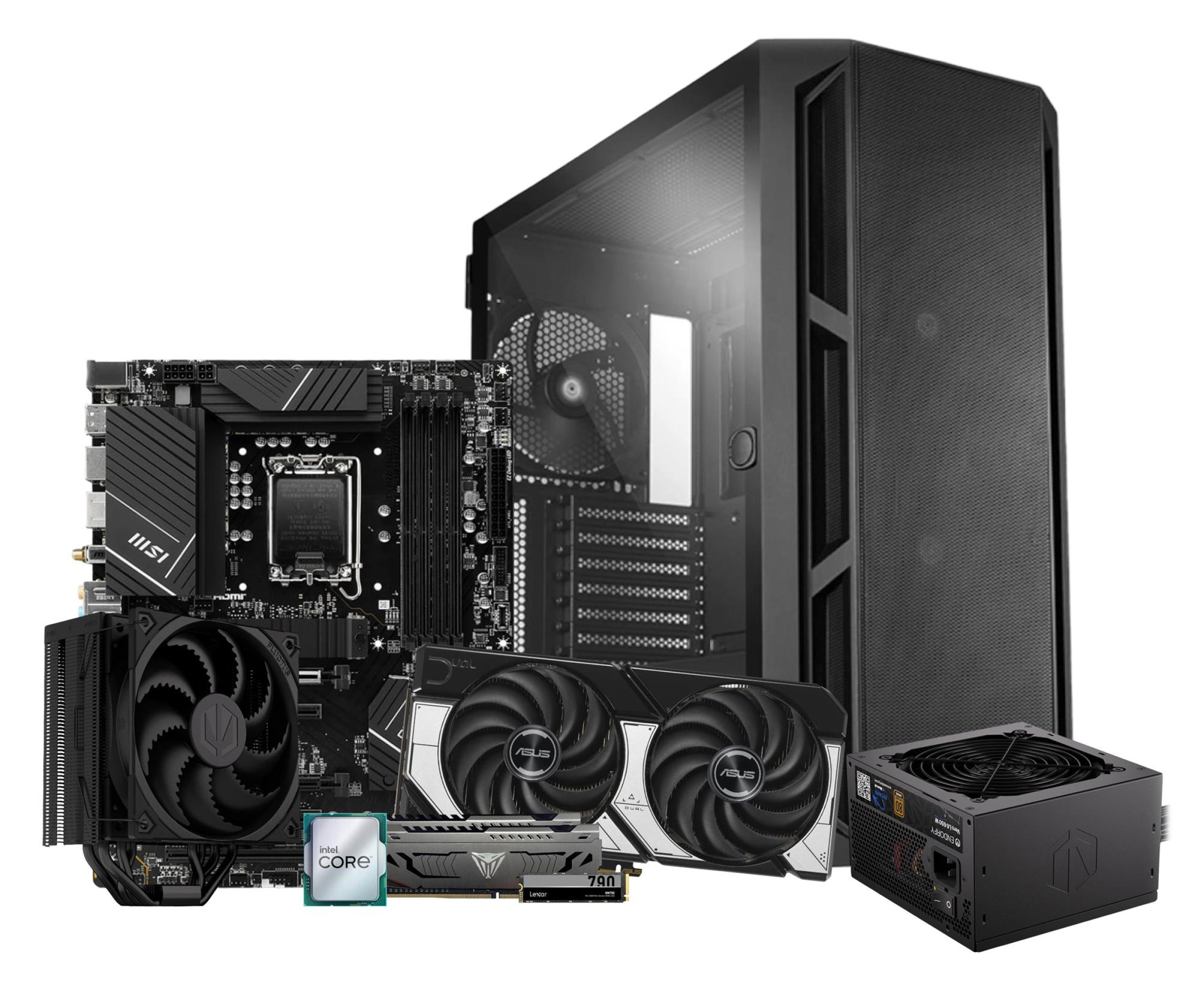 Komputer x-kom Core i5-12400F/32GB/1TB/ RTX5070 12GB