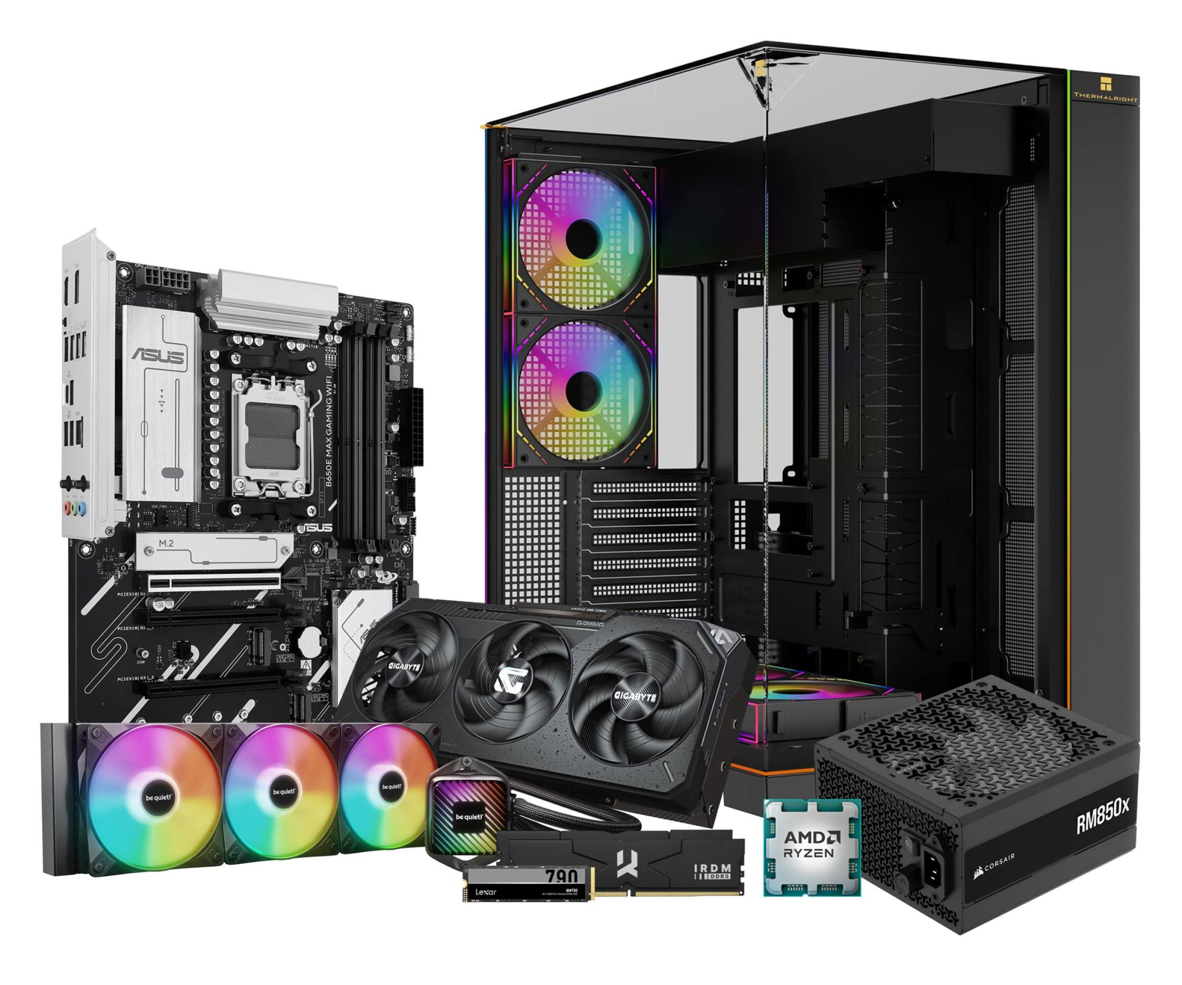 Komputer x-kom Ryzen 7 9800X3D/32GB/1TB/ RX 9070 XT 16GB