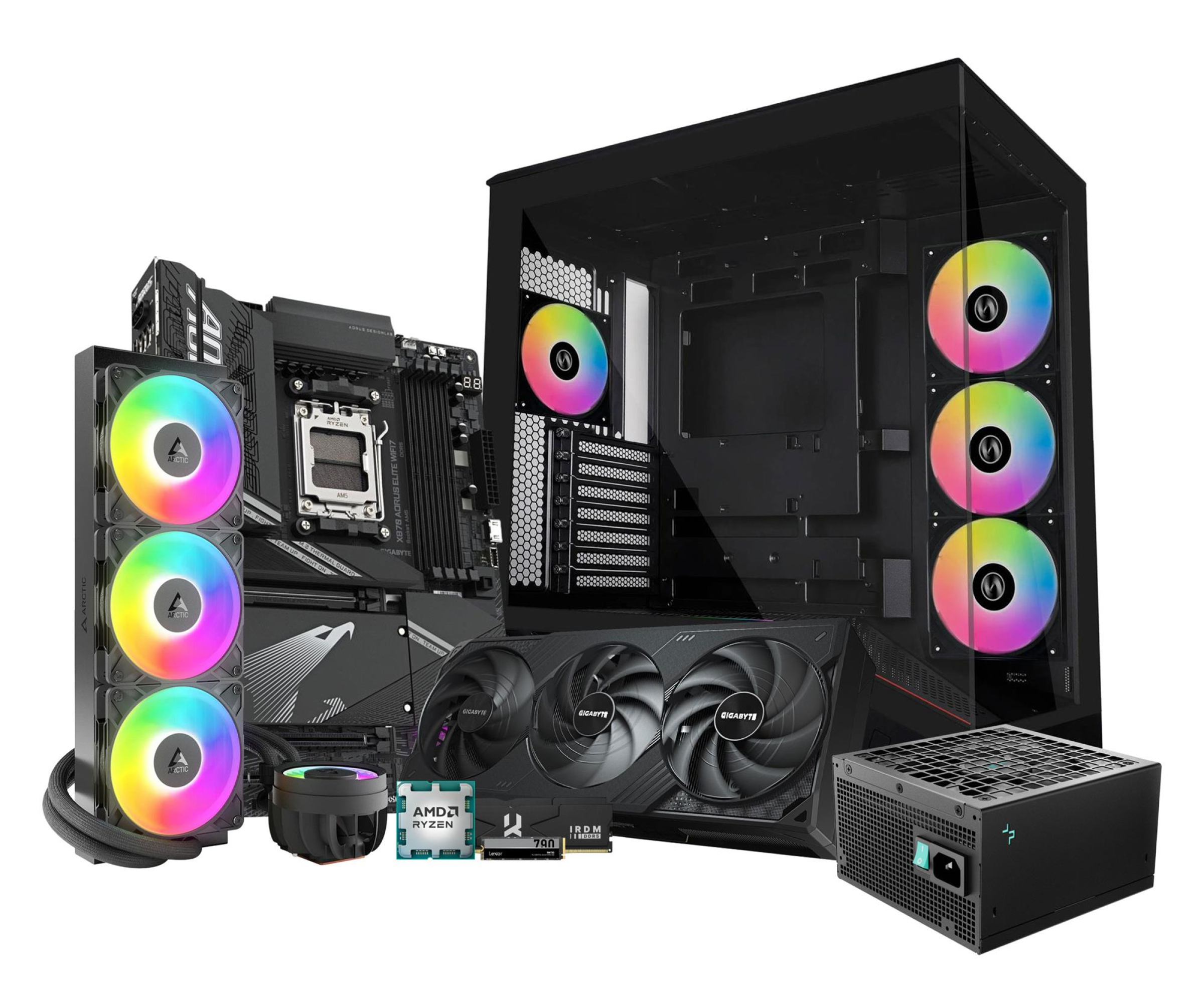 Komputer x-kom Ryzen 9 9950X3D/64GB/2TB/RTX 5090 32GB