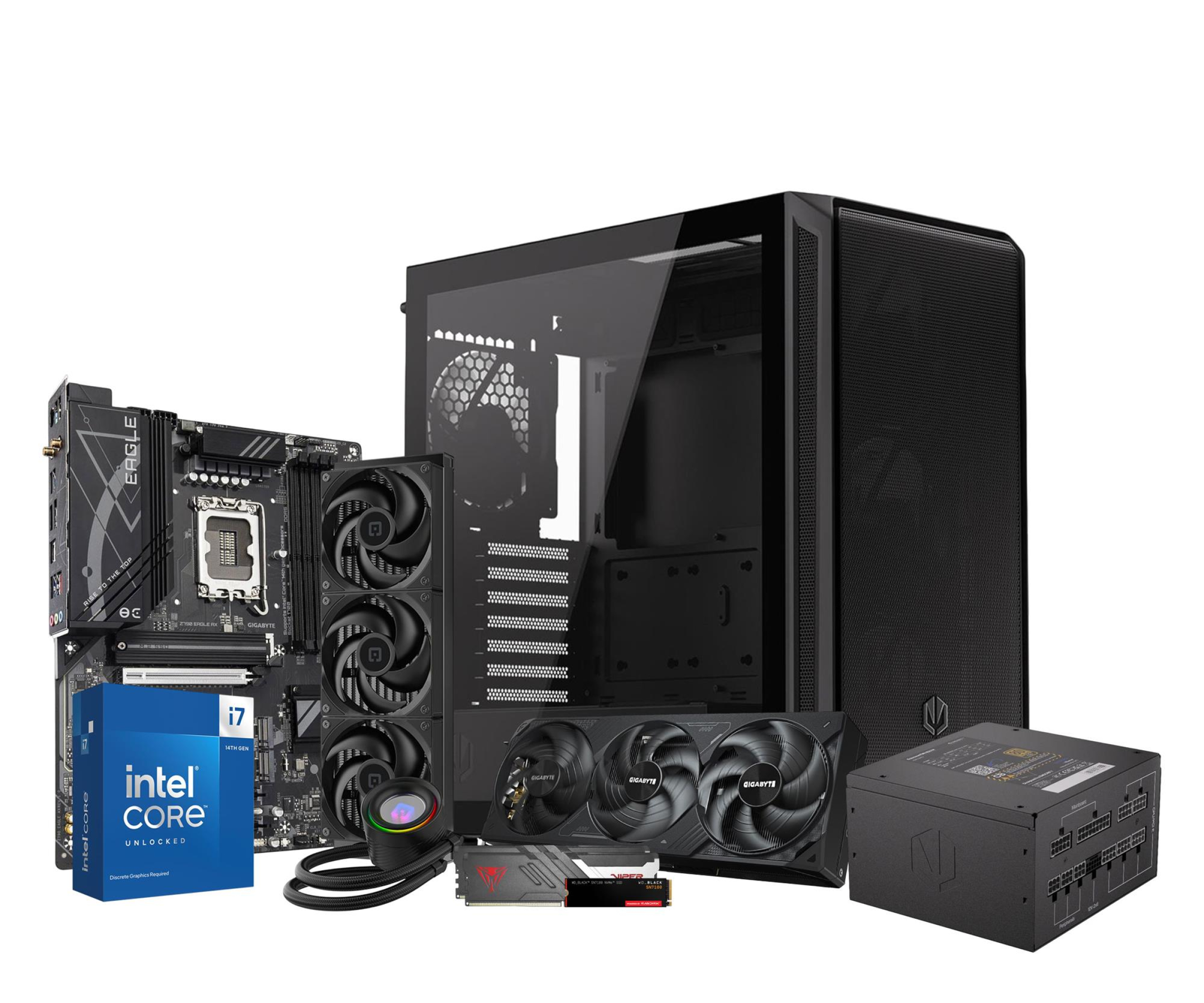 Komputer x-kom Core i7-14700KF/32GB/1TB/RTX 5080 16gb