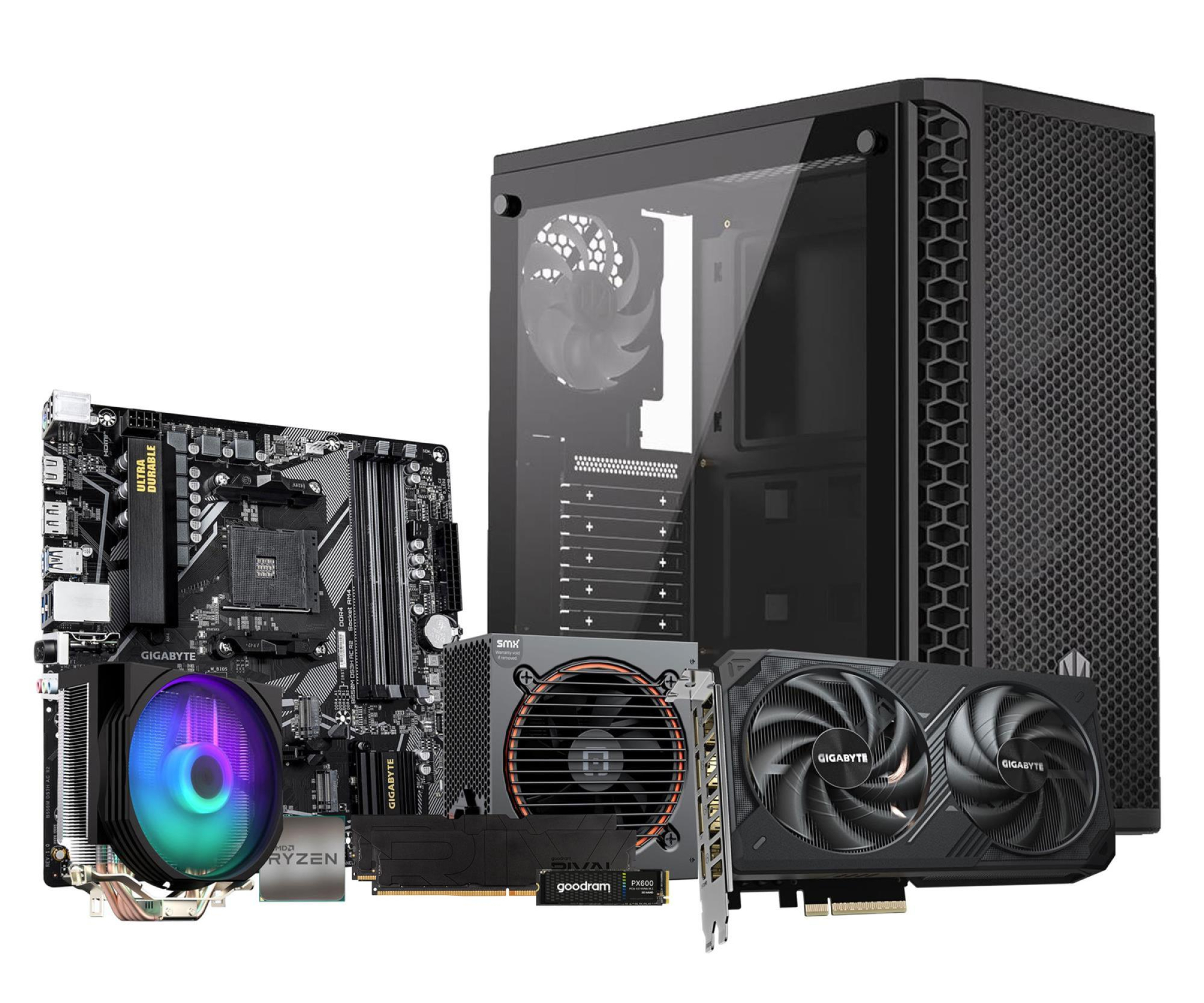 Komputer x-kom Ryzen 5 5600/32GB/1TB/RTX 5060 8GB