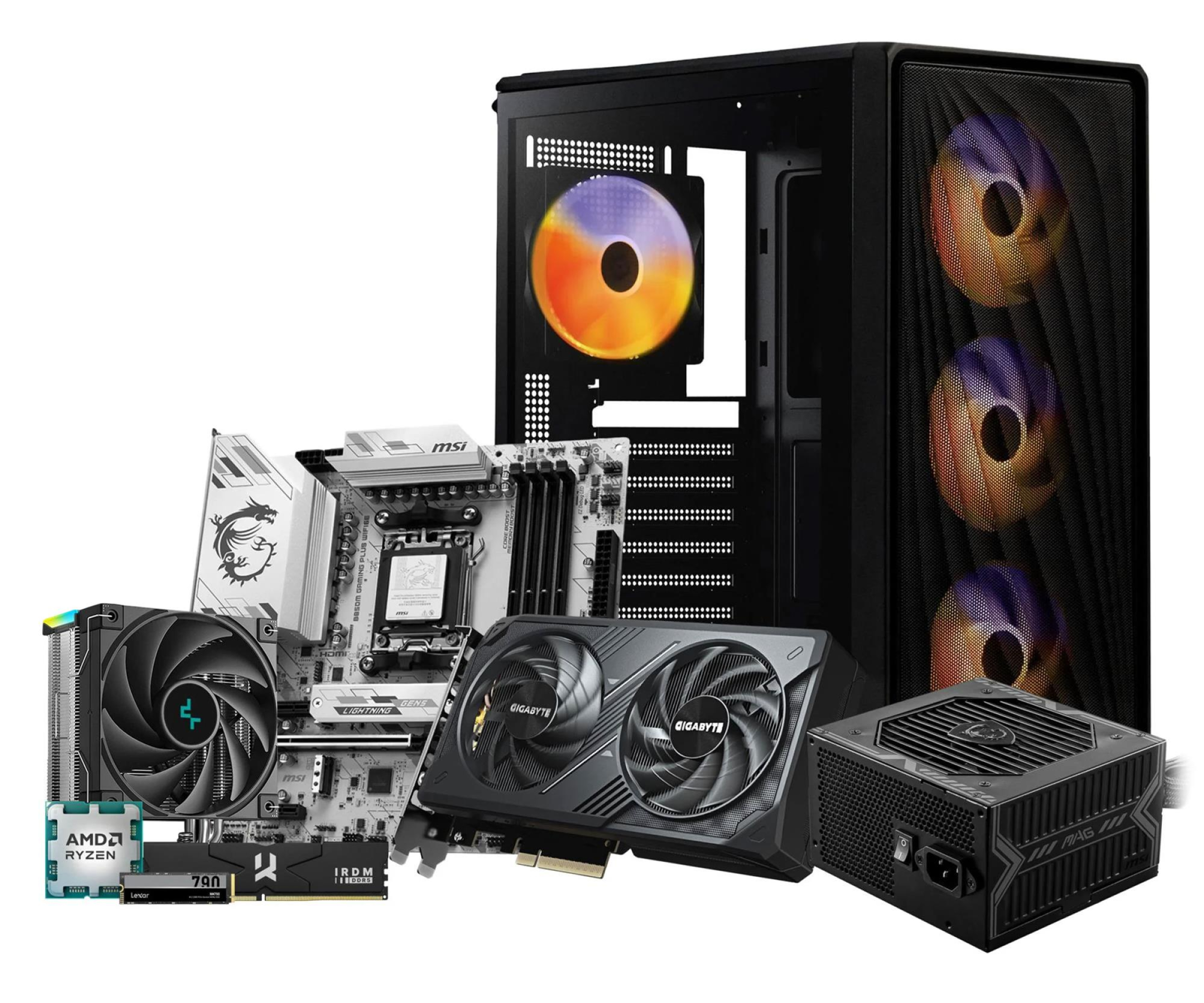 Komputer x-kom Ryzen 5 7500F/32GB/1TB/RTX 5060 8GB