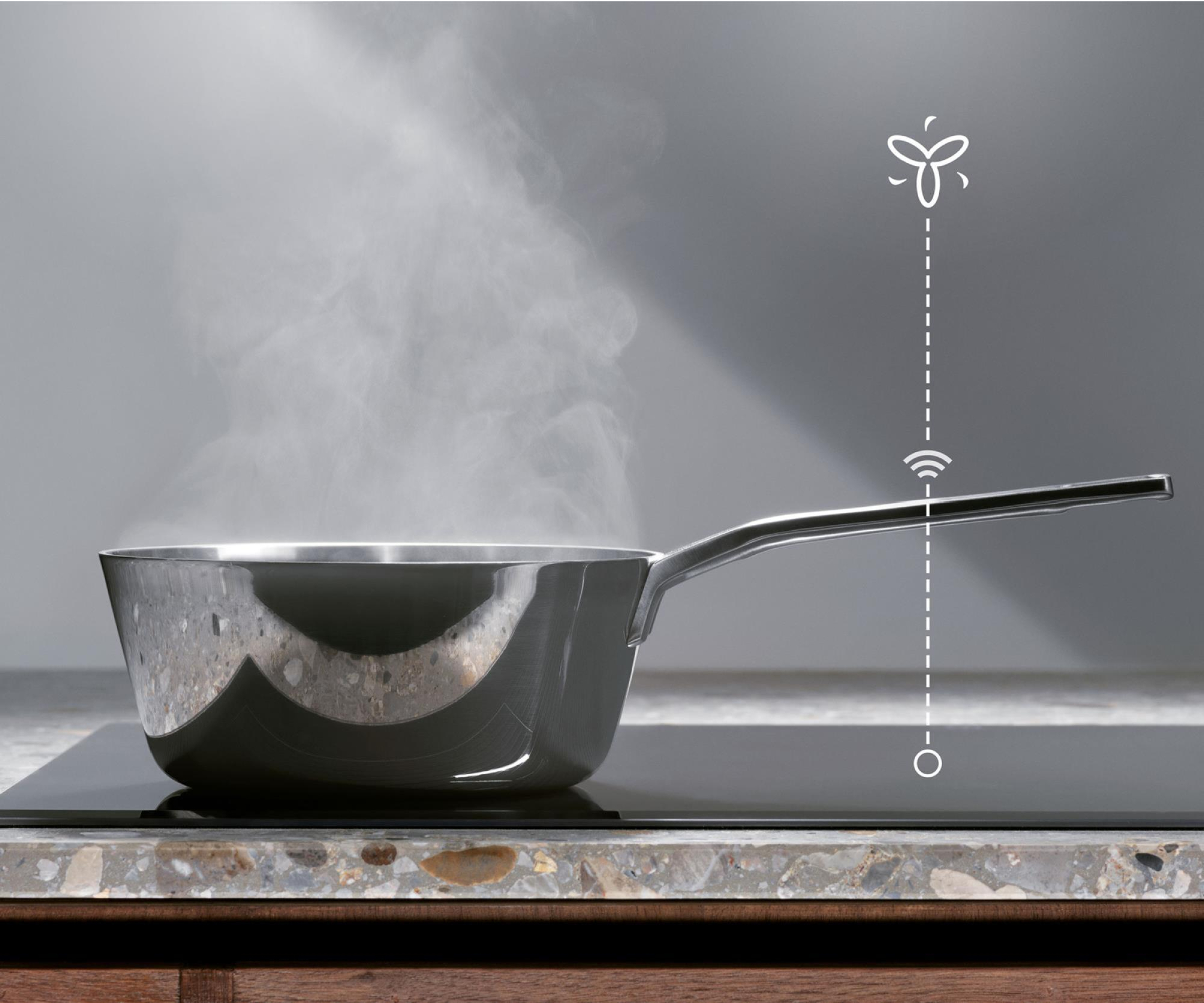 Electrolux CIT61443 SlimFit Hob2Hood Czarny