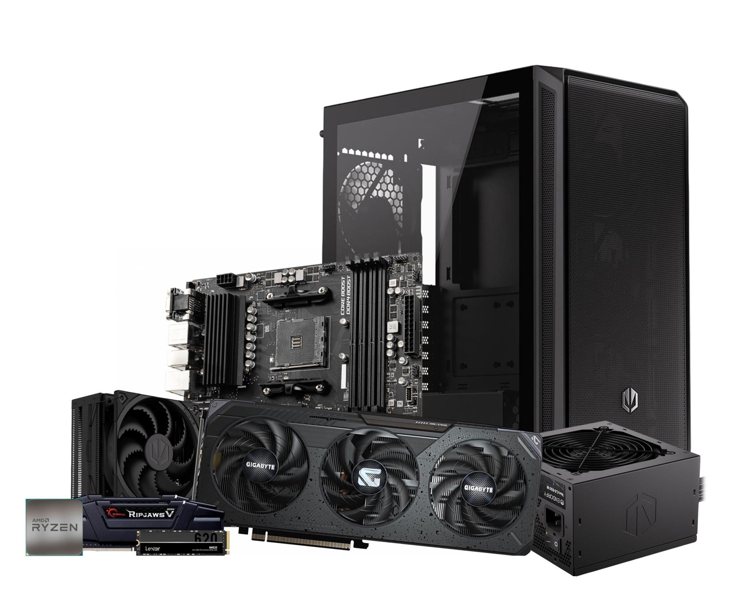 Komputer x-kom Ryzen 5 5600/16GB/1TB/RX9060 XT 8GB