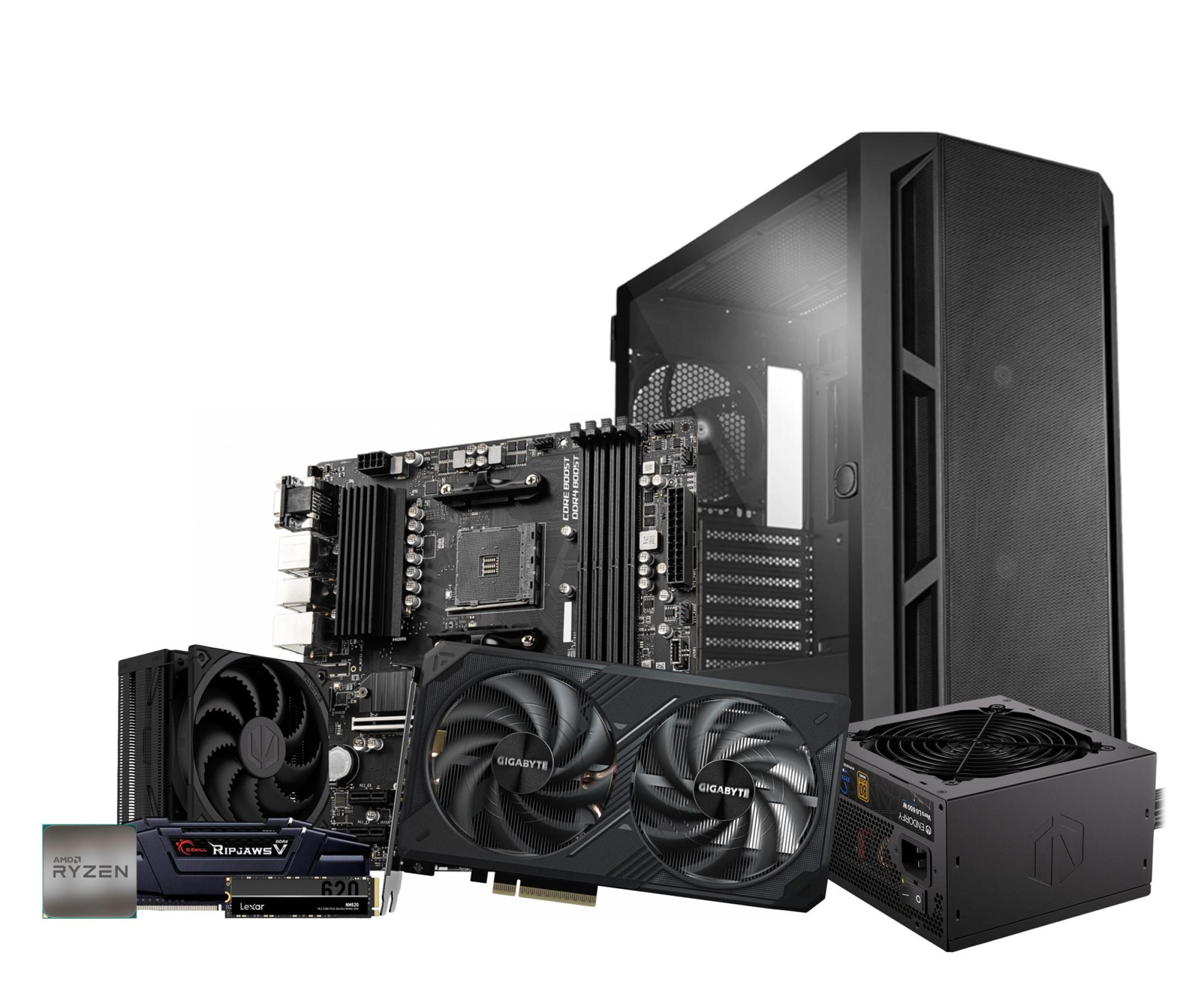 Komputer x-kom Ryzen 5 5600/16GB/1TB/RTX5060 8GB