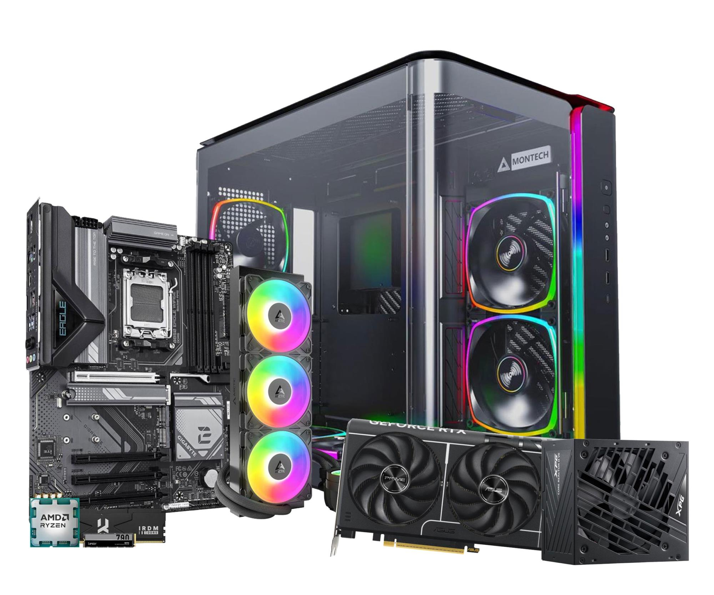 Komputer x-kom Ryzen 7 9800X3D/32GB/2TB/RTX 5080 16GB
