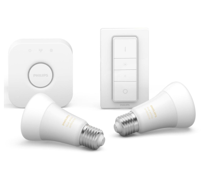 Philips Hue Outlet White ambiance Zestaw startowy 2xE27 806lm
