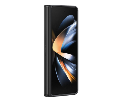 Samsung Leather Cover do Galaxy Fold 4 czarny