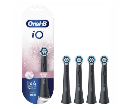 Końcówka do szczoteczek i irygatorów Oral-B iO Gentle Care 4 szt. Czarny