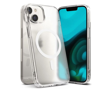 Etui / obudowa na smartfona Ringke Fusion Magnetic Magsafe do iPhone 14 Plus matte clear