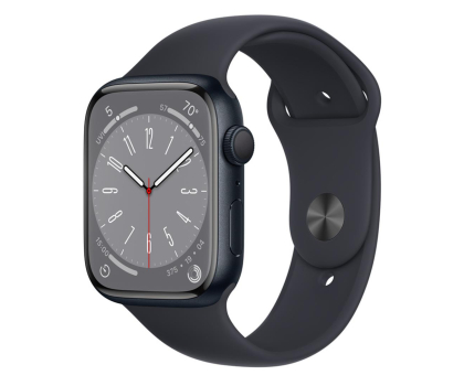 Inteligentne zegarki Apple OUTLET - Watch 8 45/Midnight Aluminum/Midnight Sport GPS