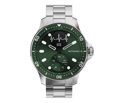 Inteligentne zegarki Withings OUTLET - ScanWatch Horizon 43mm zielony