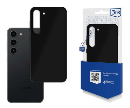 3mk Matt Case do Samsung Galaxy S23+ czarny