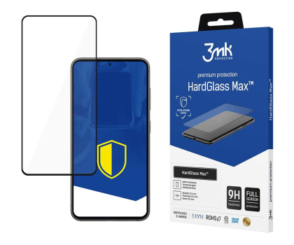 Folia / szkło na smartfon 3mk HardGlass MAX do Samsung Galaxy S23