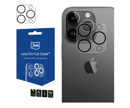 Folia / szkło na smartfon 3mk Lens Pro Full Cover do iPhone 12 Pro