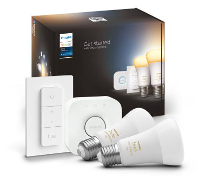 Inteligentny dom Philips Hue OUTLET - White ambiance Zestaw startowy 2xE27 1100lm