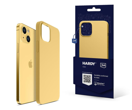 Etui / obudowa na smartfona 3mk Hardy Silicone MagCase do iPhone 15 Plus Yellow