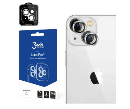 3mk Lens Protection Pro do iPhone 15 Plus Silver