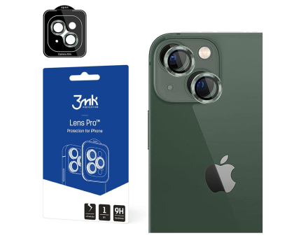 Folia / szkło na smartfon 3mk Lens Protection Pro do iPhone 15 Alpine Green