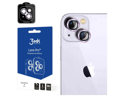 3mk Lens Protection Pro do iPhone 15 Plus Pink