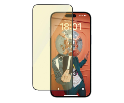 Folia / szkło na smartfon PanzerGlass Ultra-Wide Fit (EyeCare Protection) do iPhone 15 Plus