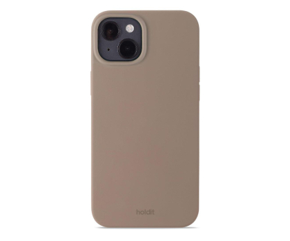 Etui / obudowa na smartfona Holdit Silicone Case iPhone 15 Plus Mocha Brown