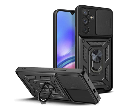 Etui / obudowa na smartfona Tech-Protect Camshield Pro do Samsung Galaxy A05s Black