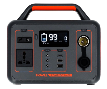 Zasilanie VOLT OUTLET - Magazyn energii TRAVEL POWERBOX OPTI 600 (300W)