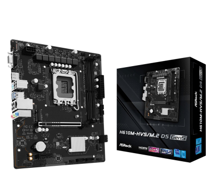 Płyta główna Socket 1700 ASRock H610M-HVS/M.2 D5 GEN5
