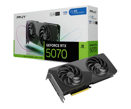 Karta graficzna NVIDIA PNY GeForce RTX 5070 Slim OC 12GB GDDR7 DLSS5