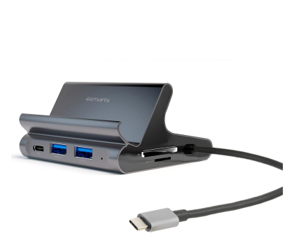 Podstawka do tabletu 4smarts Podstawka pod Tablet/Telefon Hub 7w1 DeX