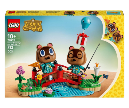 Gadżety dla gracza LEGO ANIMAL CROSSING 77059 Timmy i Tommy na spacerze