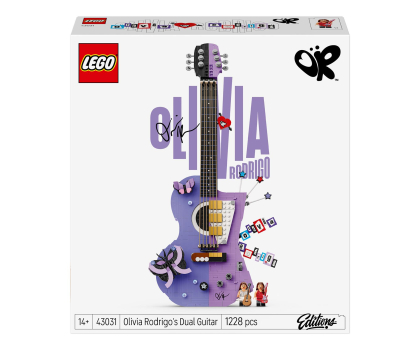 Gadżety dla gracza LEGO EDITIONS 43031 Podwójna gitara Olivii Rodrigo