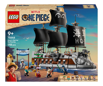 Gadżety dla gracza LEGO ONE PIECE 75646 Okręt Garpa