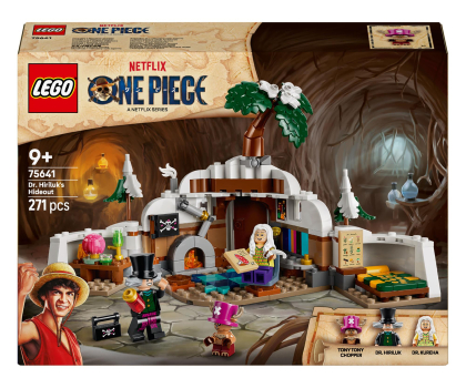 Gadżety dla gracza LEGO ONE PIECE 75641 Kryjówka Doktora Hiluluka