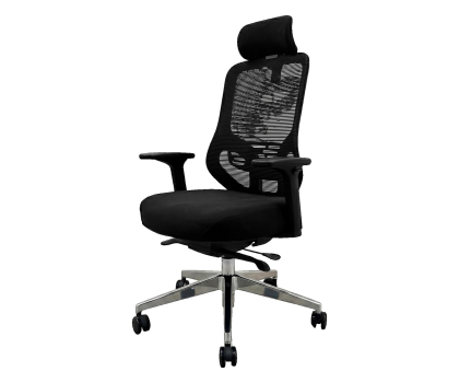 Fotel ergonomiczny Jan Nowak Axis Mesh Black