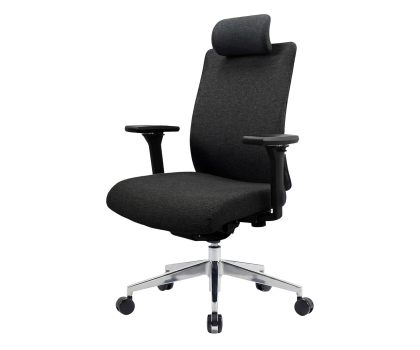 Fotel ergonomiczny Jan Nowak Vector Fabric Black